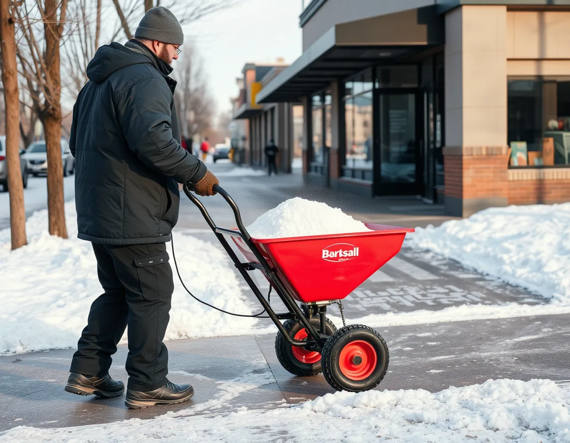 Snow removal and salting in Vaughan